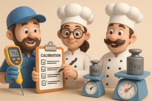 calibración de instrumentos seguridad alimentaria